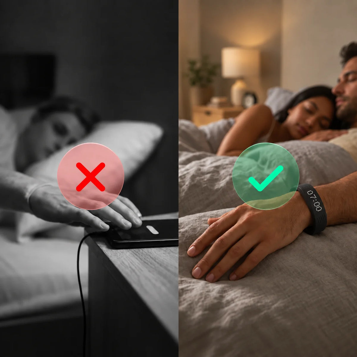 Värinäherätin ranteeseen