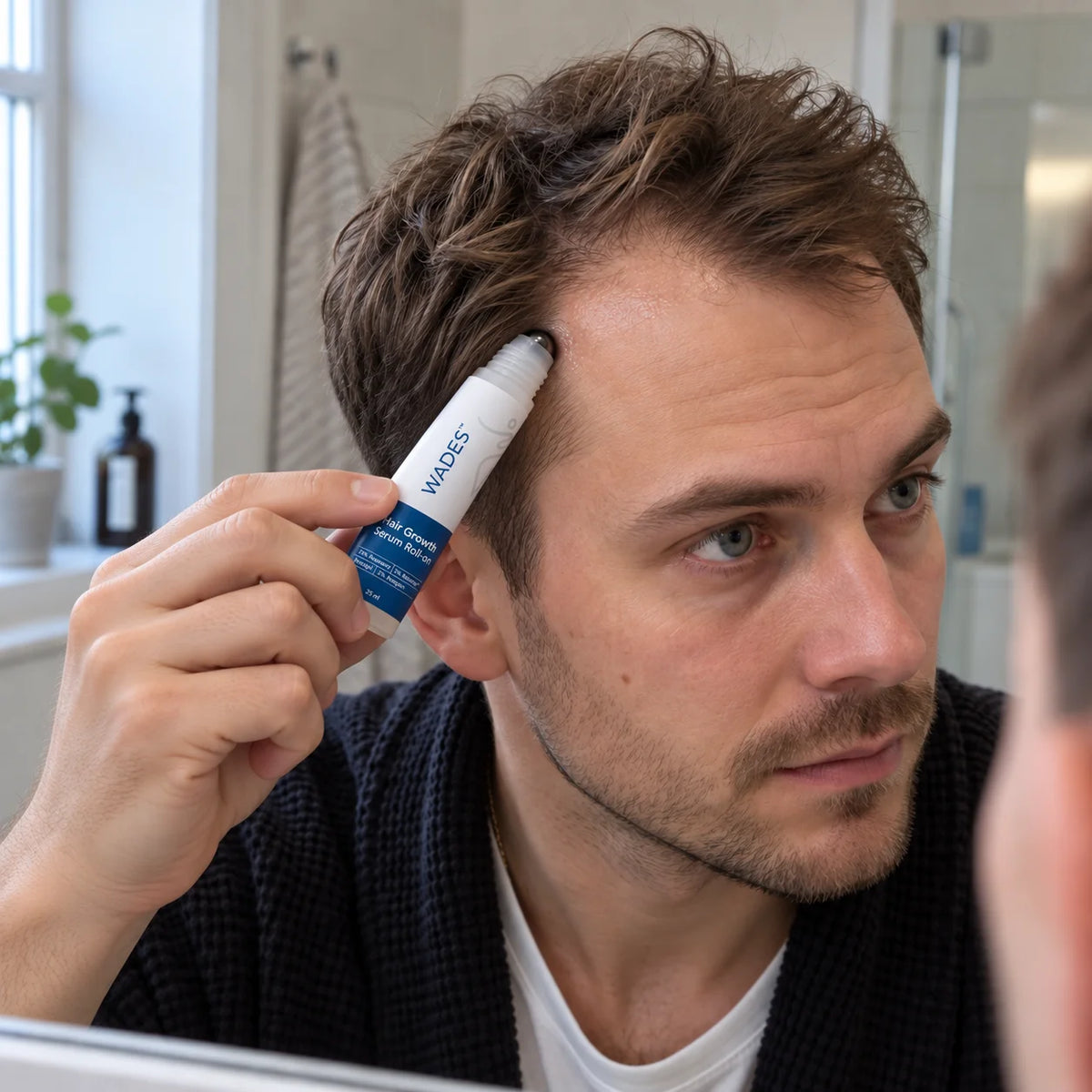 Hiustenkasvuseerumi roll-on – ohuille hiuksille